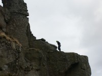 Rock climbing