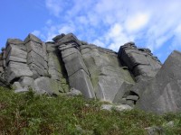 Stanage edge gritstone